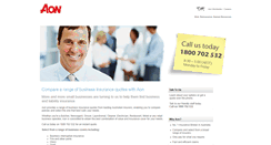 Desktop Screenshot of insurance.aon.com.au